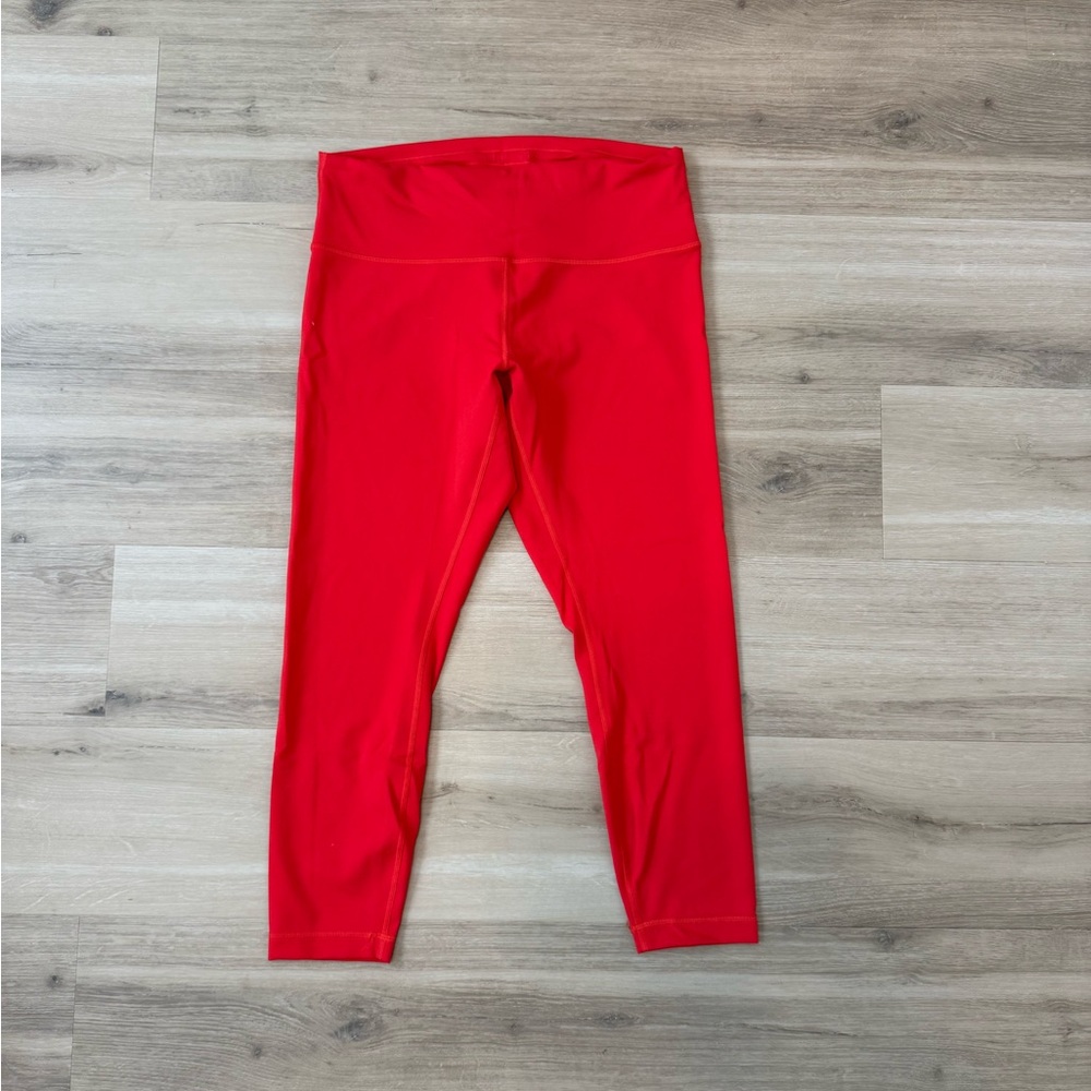 Lululemon wunder train 25” leggings size 14